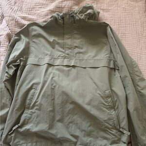 Orvis Green Windbreaker Lightweight Outdoor Jacket